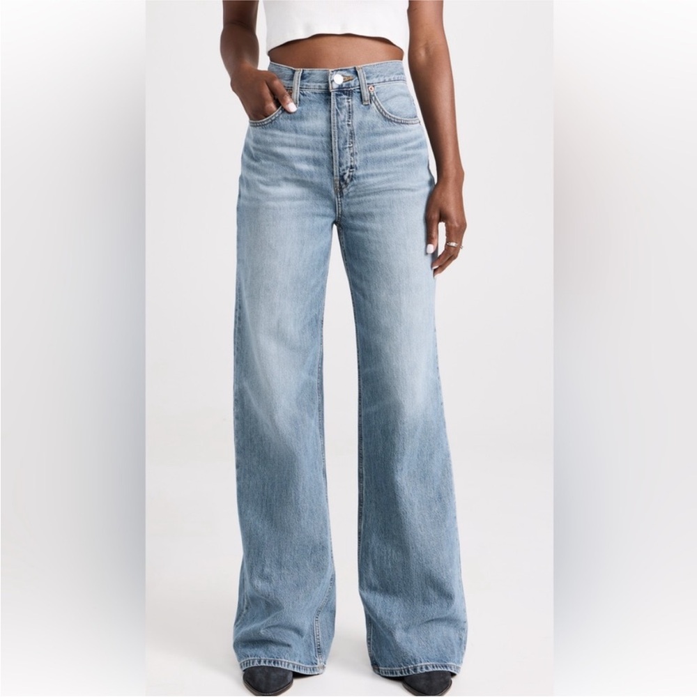 Re/done 70s Ultra High Rise Wide Leg Jean